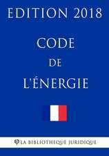 Code de L'Energie