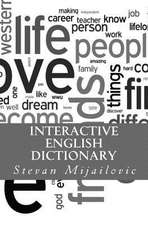 Interactive English Dictionary