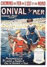 Carnet Blanc, Affiche Chemins de Fer Onival-Sur-Mer