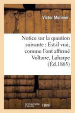 Notice Sur La Question Suivante