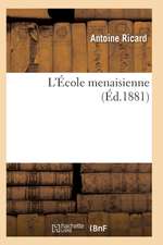 L'École Menaisienne