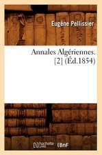 Annales Algeriennes. [2]