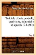 Traite de Chimie Generale, Analytique, Industrielle Et Agricole. Tome 6 (Ed.1865)