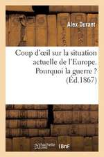 Coup D'Oeil Sur La Situation Actuelle de L'Europe. Pourquoi La Guerre ?