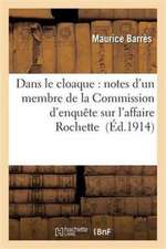 Dans le cloaque
