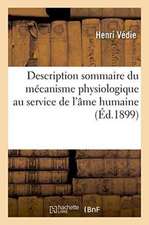 Description Sommaire Du Mécanisme Physiologique Au Service de l'Âme Humaine