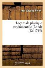 Leçons de physique expérimentale 2e éd