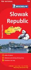 Slovak Republic - Michelin National Map 756