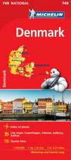 Denmark - Michelin National Map 749