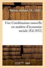 Une Combinaison nouvelle en matière d'économie sociale ou Diminution des impôts