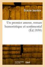 Un premier amour, roman humoristique et sentimental