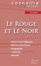 Fiche de lecture Le Rouge et le Noir de Stendhal (Analyse littéraire de référence et résumé complet)