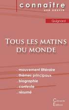 Fiche de lecture Tous les matins du monde (Analyse littéraire de référence et résumé complet)