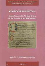 Classica Et Beneventana: Essays Presented to Virginia Brown on the Occasion of Her 65th Birthday