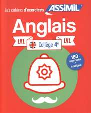 Cahier d'exercices Anglais