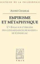 Empirisme Et Metaphysique