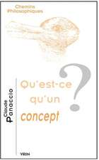 Qu'est-Ce Qu'un Concept?