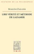 FRE-LIRE VERITE ET METHODE DE