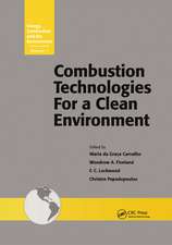 Combustion Technologies for a Clean Environment