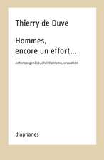 Hommes, encore un effort…