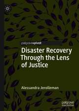 Disaster Recovery Through the Lens of Justice