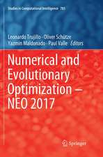 Numerical and Evolutionary Optimization – NEO 2017