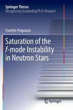 Saturation of the f-mode Instability in Neutron Stars