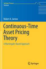 Continuous-Time Asset Pricing Theory: A Martingale-Based Approach