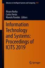 Information Technology and Systems: Proceedings of ICITS 2019