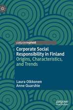 Corporate Social Responsibility in Finland