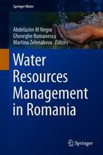 Water Resources Management in Romania