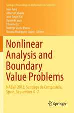 Nonlinear Analysis and Boundary Value Problems: NABVP 2018, Santiago de Compostela, Spain, September 4-7