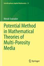 Potential Method in Mathematical Theories of Multi-Porosity Media