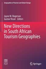 New Directions in South African Tourism Geographies