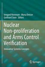 Nuclear Non-proliferation and Arms Control Verification: Innovative Systems Concepts