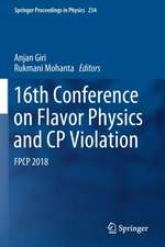 16th Conference on Flavor Physics and CP Violation