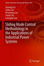 Sliding Mode Control Methodology in the Applications of Industrial Power Systems