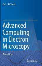 Advanced Computing in Electron Microscopy