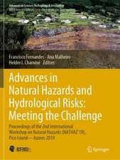 Advances in Natural Hazards and Hydrological Risks: Meeting the Challenge