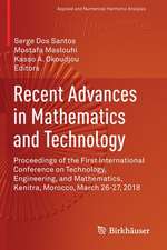 Recent Advances in Mathematics and Technology: Proceedings of the First International Conference on Technology, Engineering, and Mathematics, Kenitra, Morocco, March 26-27, 2018