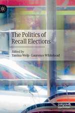 The Politics of Recall Elections