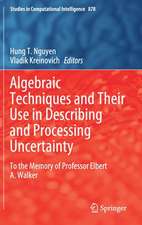 Algebraic Techniques and Their Use in Describing and Processing Uncertainty: To the Memory of Professor Elbert A. Walker