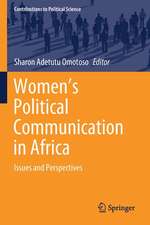 Women's Political Communication in Africa: Issues and Perspectives