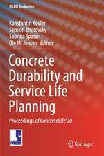 Concrete Durability and Service Life Planning: Proceedings of ConcreteLife’20