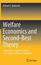 Welfare Economics and Second-Best Theory: A Distortion-Analysis Protocol for Economic-Efficiency Prediction