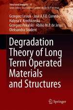 Degradation Theory of Long Term Operated Materials and Structures