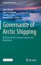 Governance of Arctic Shipping: Rethinking Risk, Human Impacts and Regulation