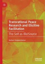 Transrational Peace Research and Elicitive Facilitation: The Self as (Re)Source