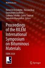 Proceedings of the RILEM International Symposium on Bituminous Materials: ISBM Lyon 2020