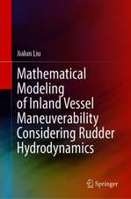 Mathematical Modeling of Inland Vessel Maneuverability Considering Rudder Hydrodynamics